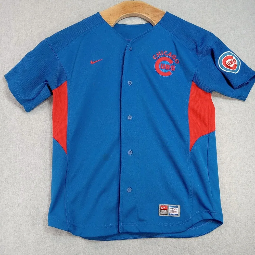 Chicago Cubs Nike Youth Kerry Wood 34 Jersey Size 16 18MLB Baseball Fan Gear